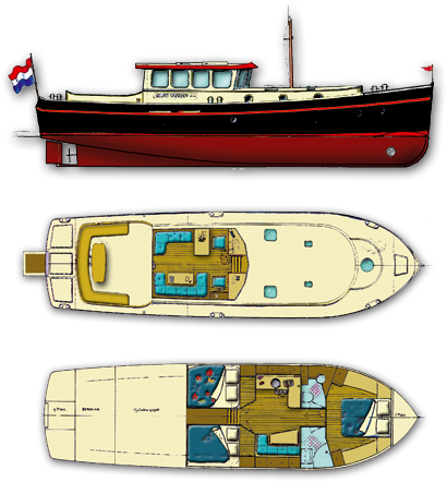 beurtvaarder 14.95 m